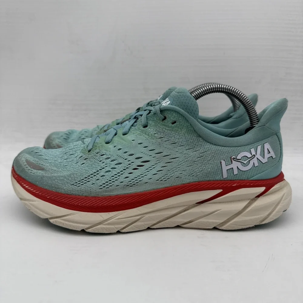 Hoka One One Clifton 8 1119394 AEBL Blue Running Shoes Sneaker Women's 9.5 B